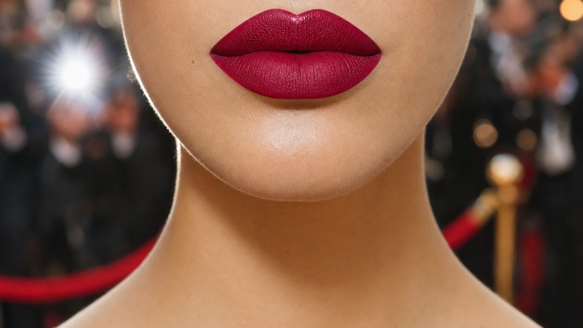 Dakota Johnson à New York : un rouge cranberry aux contours nets qui tourne le dos aux lèvres floutées de 2026