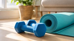 Deux haltères de 1 kg à 9,35 euros : l'accessoire compact qui tonifie les bras à la maison sans matériel