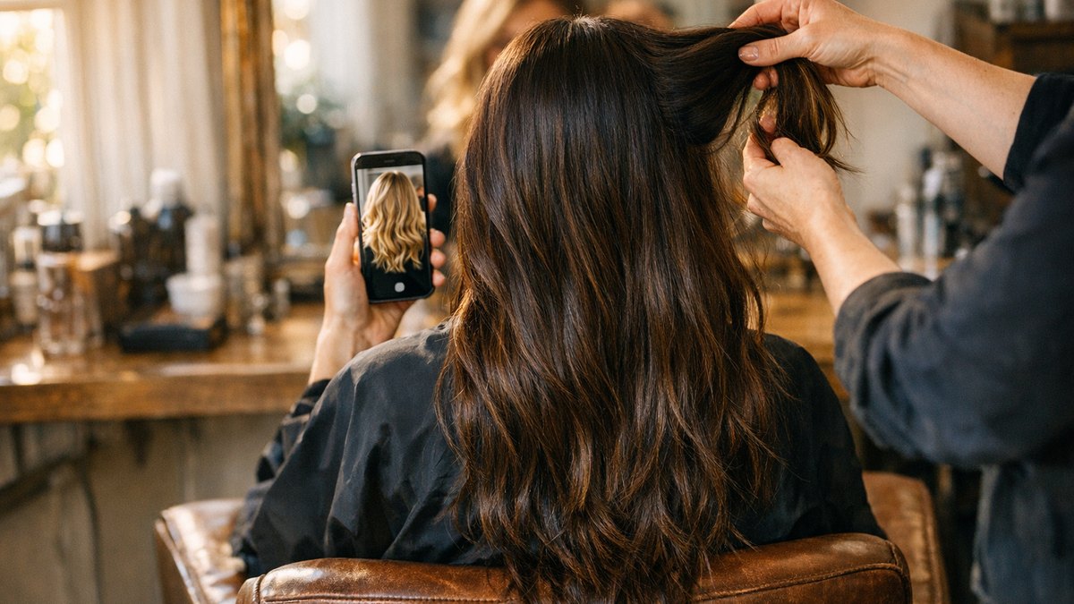 Elle arrive au salon avec une photo de blond miel sous le bras : son coiffeur lui propose trois rendez-vous au lieu d'un seul