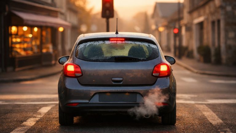 Elle attend au feu rouge chaque matin d'octobre depuis des années : son moteur ne se coupe plus et le garage ne trouve rien