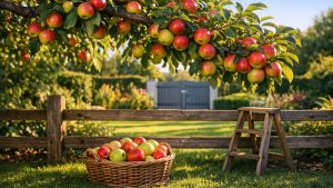 Elle cueille depuis vingt ans les pommes qui dépassent sur sa pelouse : le nouveau voisin lui demande de ne plus toucher aux branches