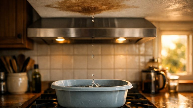 Elle découvre une auréole brune au plafond de sa cuisine à Nantes : son assureur lui répond que le dossier est à elle, pas au voisin