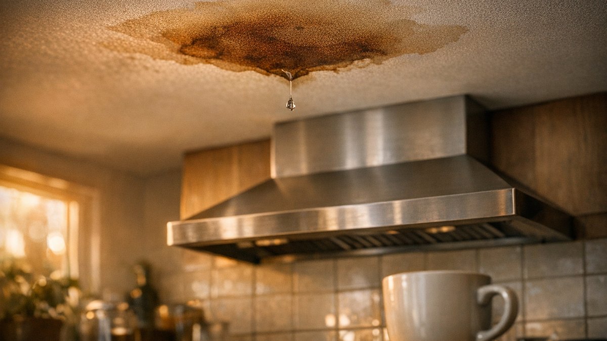 Elle découvre une auréole brune au plafond de sa cuisine à Toulouse : l'assureur du voisin responsable refuse son dossier et la renvoie ailleurs