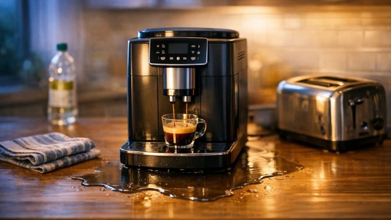Elle détartre sa machine à café au vinaigre blanc depuis deux ans : le jour où elle fuit, le technicien lit une ligne de la notice
