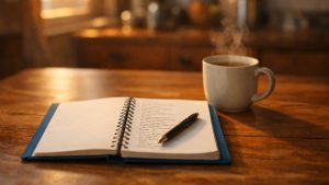Elle écrit chaque matin une liste de trente tâches pour tenir sa journée : le soir, une seule ligne barrée suffit à la faire douter de tout
