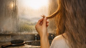 Elle emménage dans une maison près d'Épernay avec son shampoing de toujours : trois semaines plus tard, ses cheveux craquent sous la brosse