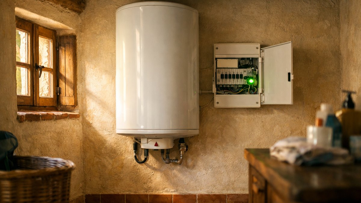 Elle entend son ballon d'eau chaude démarrer à 14 heures près d'Avignon : personne n'a touché au compteur ni au tableau électrique de la maison