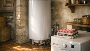 Elle entend son chauffe-eau ronronner à quinze heures, un mardi d'octobre : après vingt ans de nuits tranquilles, ses heures creuses ont changé de place