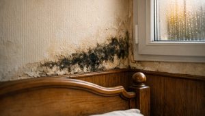 Elle fait remplacer les vieilles fenêtres de sa maison des années 70 : au premier hiver, des taches noires envahissent les angles des chambres