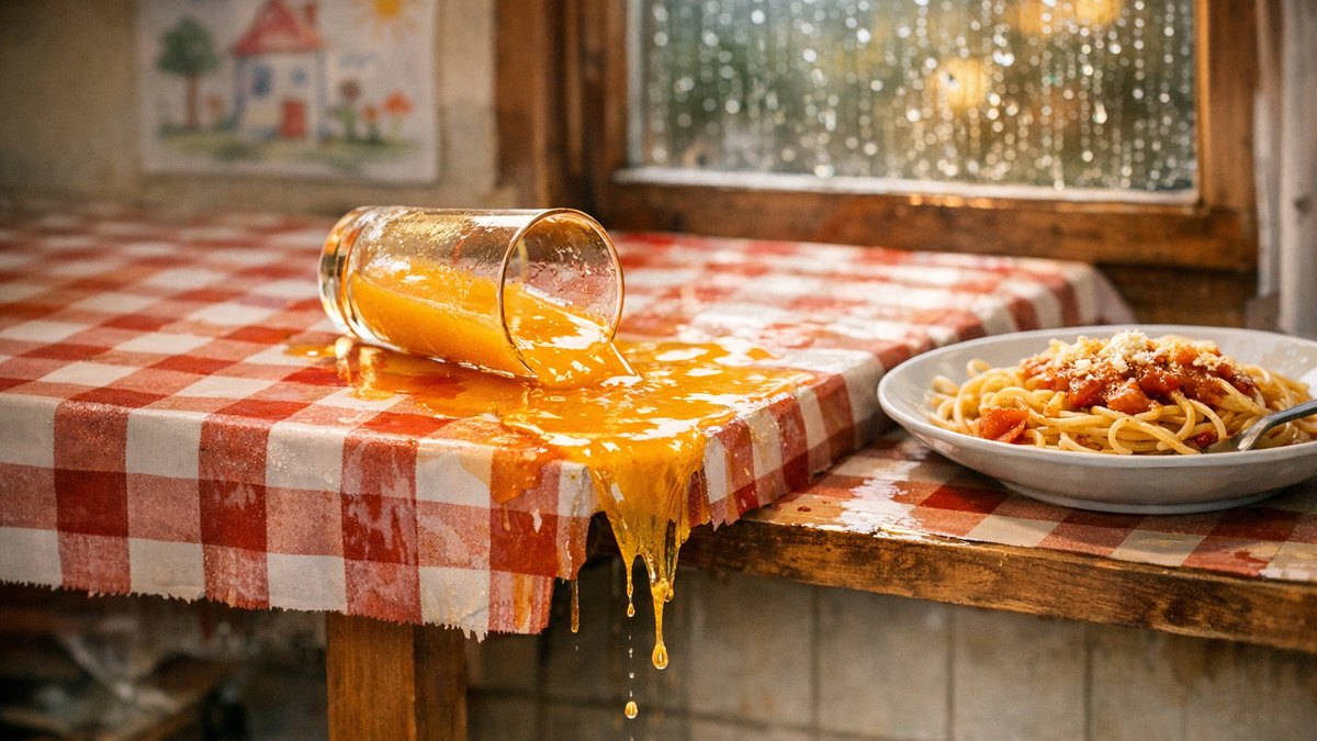 Elle garde ses deux petits-enfants chaque mercredi depuis la rentrée : mi-octobre, un verre de jus renversé la fait fondre en larmes dans la cuisine