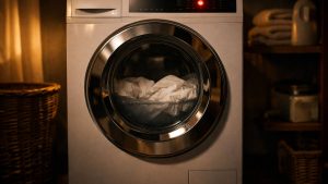 Elle lance une machine de draps un dimanche soir à Saintes : dix-huit mois après l'achat, le magasin lui tend simplement un numéro de téléphone