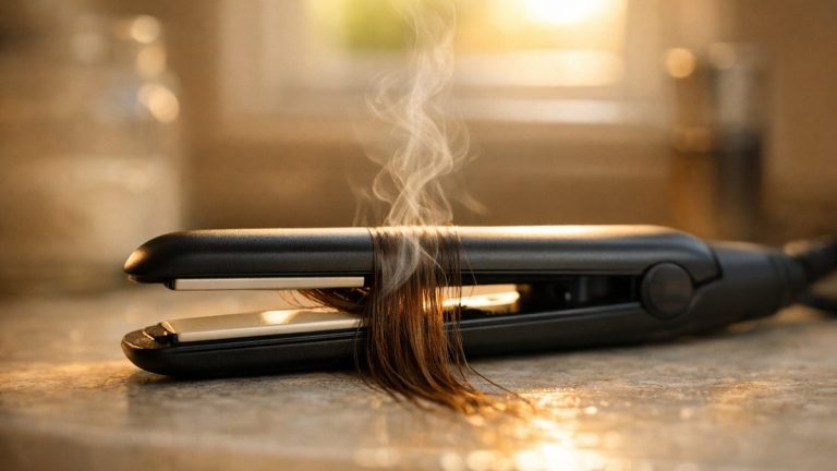 Elle lisse ses cheveux chaque matin depuis dix ans, fer au maximum : sa coiffeuse coupe huit centimètres et lui montre l'intérieur d'une pointe