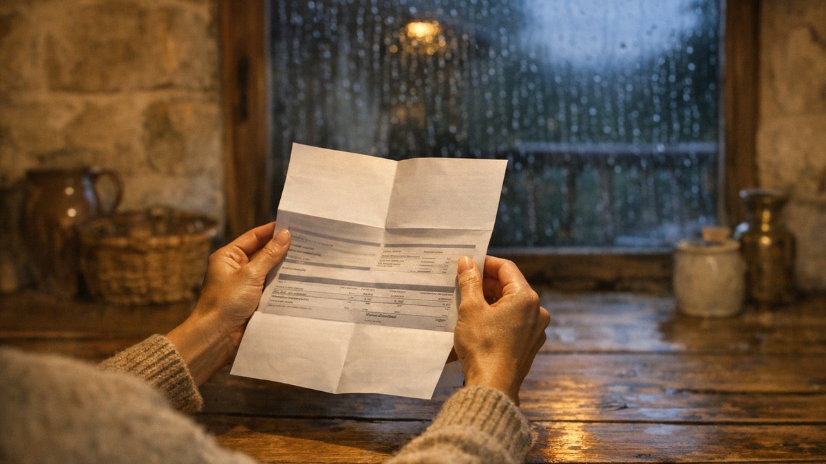Elle ouvre sa facture d'eau d'octobre dans sa maison de Charente : 1 240 euros au lieu de 190, sans une goutte visible nulle part