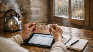 Elle ouvre son relevé bancaire un matin de février à Quimperlé : sa pension a perdu quarante euros, et aucun courrier ne dit pourquoi