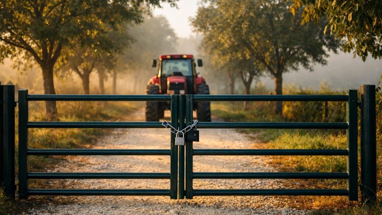 Elle pose un portail fermé à clé au bout de son chemin en Dordogne : le lendemain, l'agriculteur voisin sonne avec un acte notarié et son tracteur