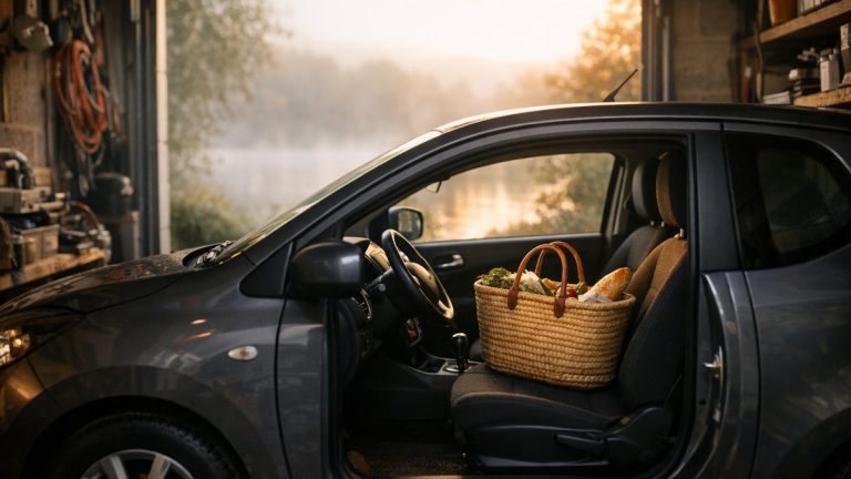 Elle prend sa voiture deux fois par semaine pour le marché d'Annecy : un matin d'octobre, le moteur refuse de tourner, même une seule fois