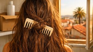 Elle quitte Rennes pour Montpellier avec son shampooing et ses habitudes : en octobre, ses cheveux refusent le peigne et perdent tout leur éclat