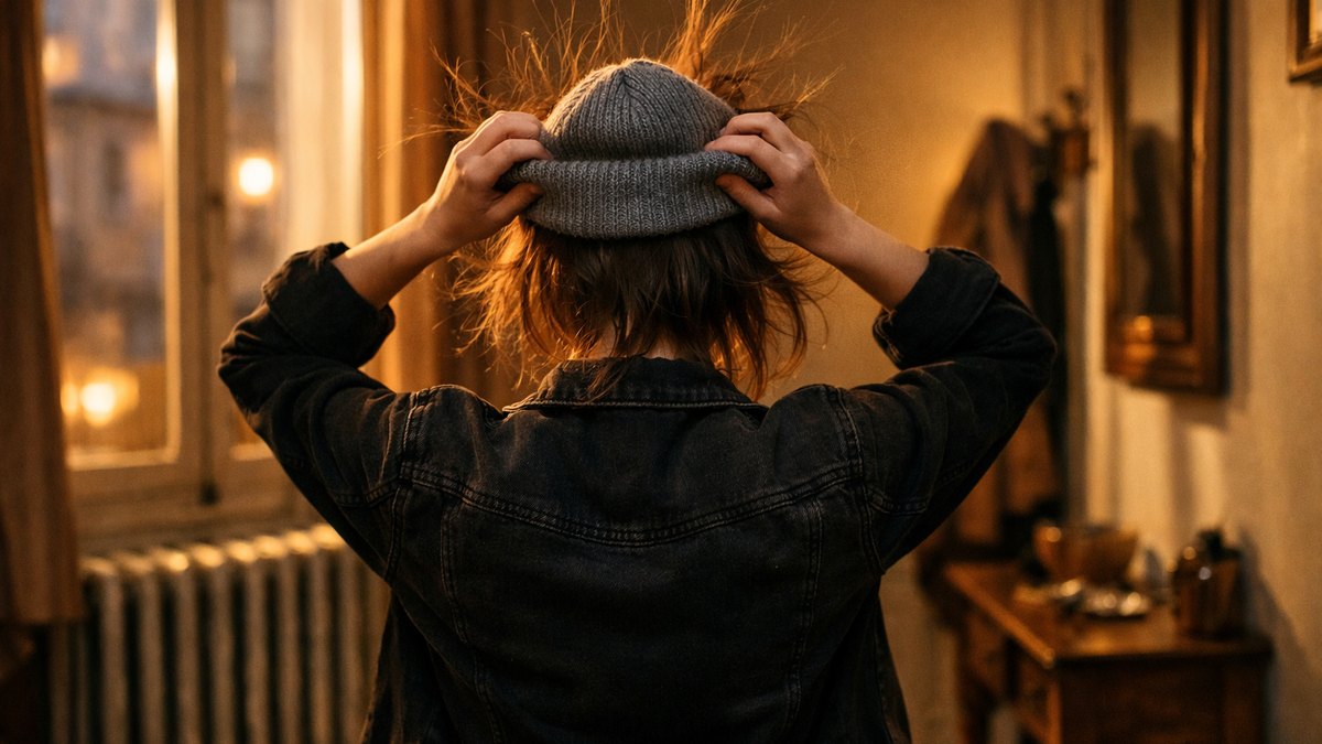 Elle rallume le chauffage de son appartement strasbourgeois en novembre : ses cheveux se dressent et collent au visage dès qu'elle retire son bonnet