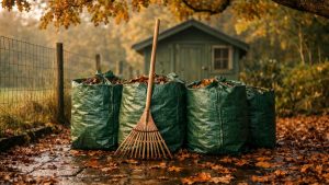 Elle ramasse quarante sacs de feuilles du chêne voisin chaque automne : cette année, elle veut lui envoyer la facture de la déchetterie