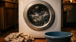 Elle rappelle le magasin de Lens pour son lave-linge en panne : on lui donne un numéro de fabricant, puis la ligne coupe presque aussitôt