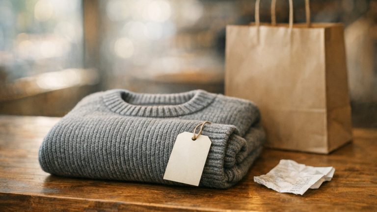 Elle rapporte à Lyon un pull jamais porté, ticket en main : la vendeuse lui tend un avoir de 89 euros et refuse de la rembourser