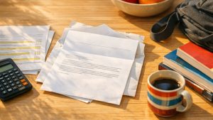 Elle rattache son fils étudiant et déduit ses virements mensuels : en septembre, une lettre du fisc annonce une rectification de 1 240 euros
