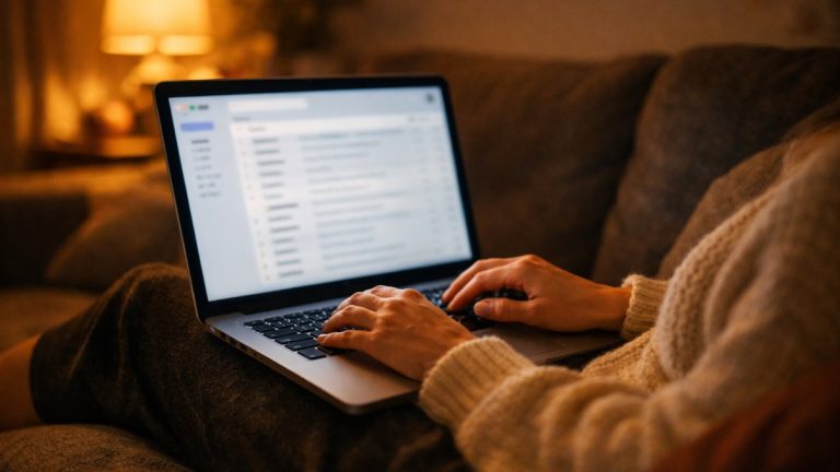 Elle relit ses mails de travail chaque dimanche soir pour être tranquille : depuis la rentrée, c'est la seule nuit où elle ne dort plus
