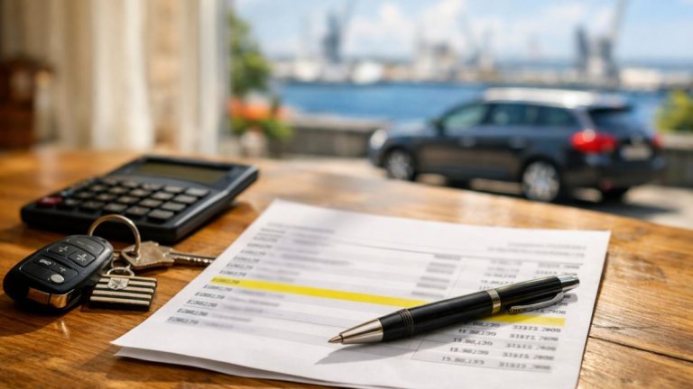 Elle rembourse d'un coup le crédit de la voiture familiale à Brest : sur le relevé de la banque, une ligne de frais qu'elle n'attendait pas