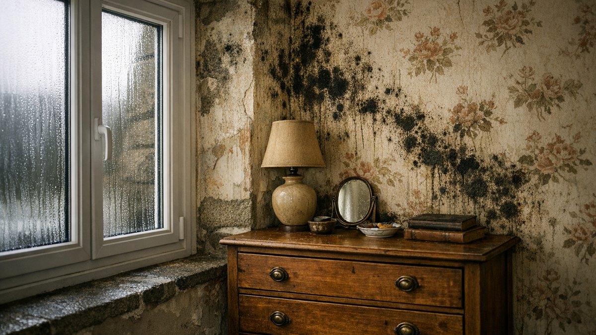 Elle remplace les vieilles fenêtres de sa maison près de Saint-Brieuc : trois semaines plus tard, des taches noires envahissent les coins de la chambre