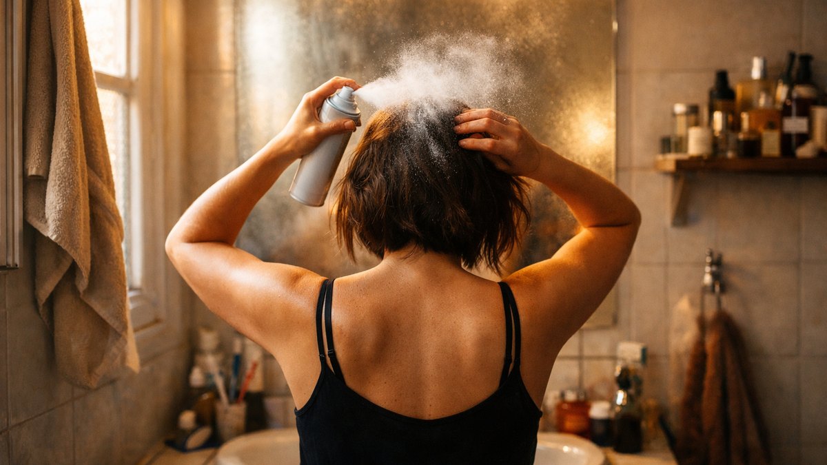 Elle remplace un lavage sur deux par du shampooing sec à Bordeaux : un mois plus tard, son cuir chevelu gratte et les pellicules tombent