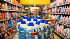 Elle remplit son caddie de lessive en promotion « 3 pour 2 » près d'Orléans : ses tickets disent qu'elle a payé plus cher qu'en août