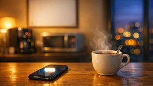 Elle répond chaque soir à 22 heures aux messages de son chef : en octobre, une collègue lui montre la charte de la salle de pause