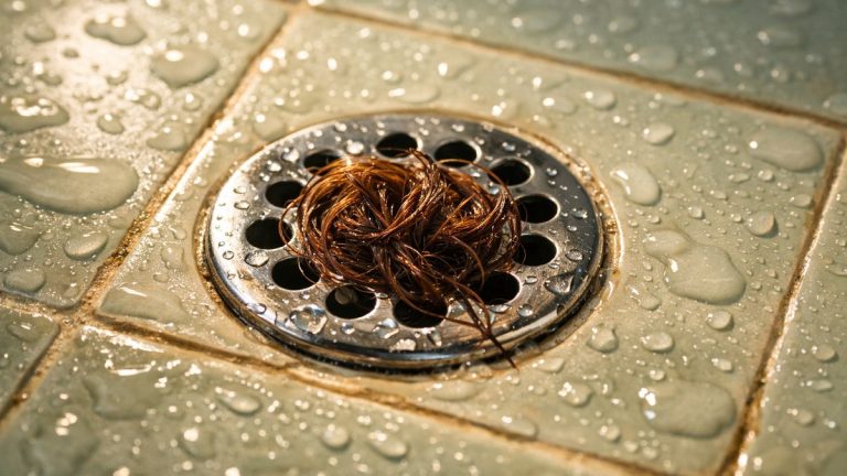 Elle retire chaque matin une poignée de cheveux de sa douche à Nîmes : ce qu'elle a compris en comptant ce qui restait dans la bonde