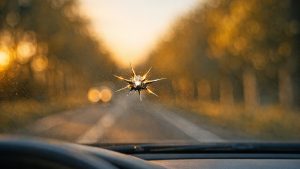 Elle roule un mois avec une étoile sur le pare-brise : au contrôle technique d'octobre, sa voiture repart avec une contre-visite