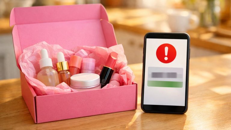 Elle s'abonne à une box beauté vendue un euro le premier mois : trois mois plus tard, 29,90 euros partent chaque mois de son compte