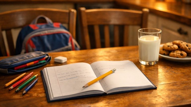 Elle s'assoit chaque soir à côté de son fils pour les devoirs : au deuxième trimestre, la maîtresse écrit qu'il ne commence plus rien seul