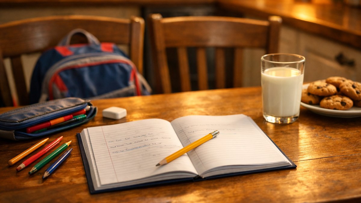 Elle s'assoit chaque soir à côté de son fils pour les devoirs : au deuxième trimestre, la maîtresse écrit qu'il ne commence plus rien seul