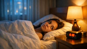 Elle se couche à 21 h chaque soir à Grenoble pour récupérer : une heure plus tard, elle fixe toujours le plafond, les yeux grands ouverts