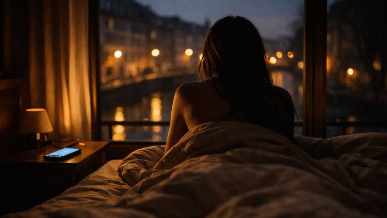 Elle se réjouit de gagner une heure au changement d'heure à Strasbourg : une semaine plus tard, ses yeux s'ouvrent chaque matin à cinq heures
