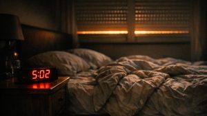 Elle se réveille à cinq heures chaque matin depuis fin octobre : elle croyait vieillir, c'était la lumière qui manquait dans sa chambre