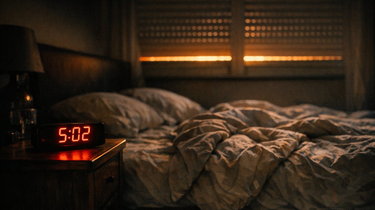 Elle se réveille à cinq heures chaque matin depuis fin octobre : elle croyait vieillir, c'était la lumière qui manquait dans sa chambre