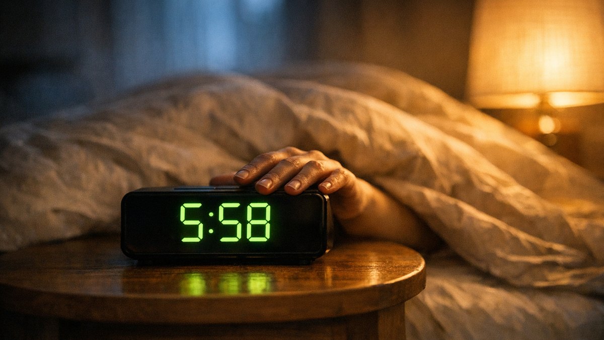 Elle se réveille chaque matin à 6 h 58, deux minutes avant son réveil : fin octobre, ses yeux s'ouvrent soudain à 5 h 58 pile