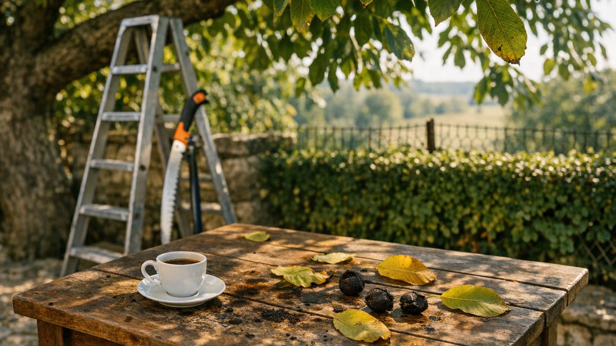 Elle taille les branches du noyer qui envahissent sa terrasse près de Tours : huit jours plus tard, une lettre recommandée l'attend
