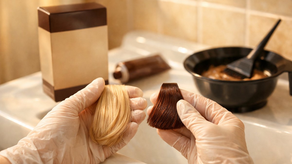 Elle teint ses cheveux blonds en châtain avec une boîte du supermarché : en mars, sa coiffeuse lui annonce trois séances pour revenir