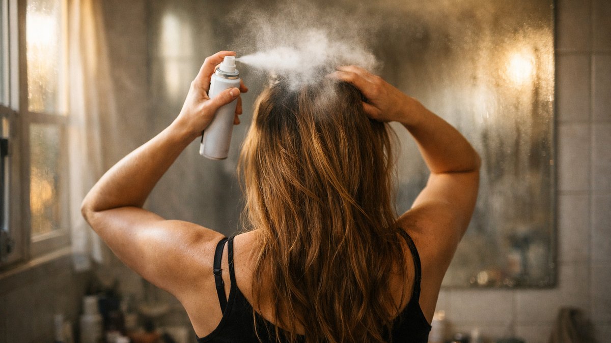 Elle vaporise un shampoing sec chaque matin avant le tram à Metz : en octobre, son cuir chevelu gratte et ses racines refusent de se relever