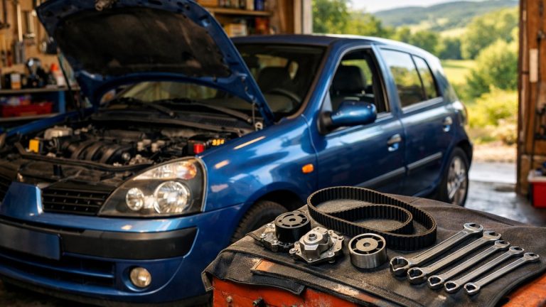 Il achète près de Rodez une Clio d'occasion affichant 62 000 km : à la première révision, le garagiste lui annonce 800 euros de courroie