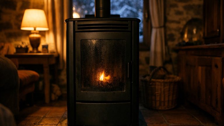 Il achète sa tonne de granulés en août près d'Épinal : en décembre, son poêle se met en sécurité chaque soir vers vingt heures