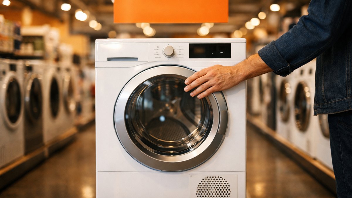 Il achète un sèche-linge affiché à moins 40 % pendant une opération d'automne : trois semaines plus tôt, l'appareil coûtait déjà presque le même prix
