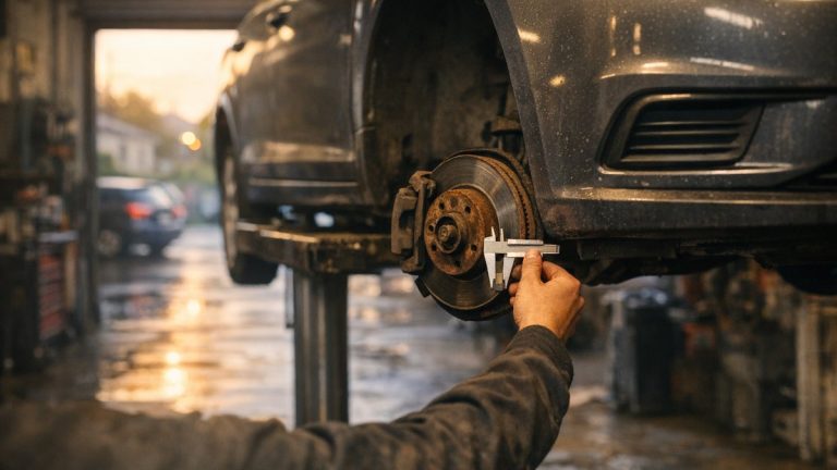 Il achète une Clio d'occasion avec un contrôle technique de dix jours : trois semaines plus tard, son garagiste mesure les disques de frein