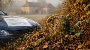 Il achète une longère en Dordogne, plan cadastral en main : le voisin lui montre une vieille borne plantée trois mètres plus loin
